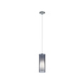 Eglo Matte Nickel One Light Mini Pendant from the Pinto Nero Collection 90304A